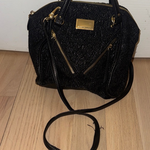 Juicy Couture Black Satchel with Gold Accents - Picture 5 of 15